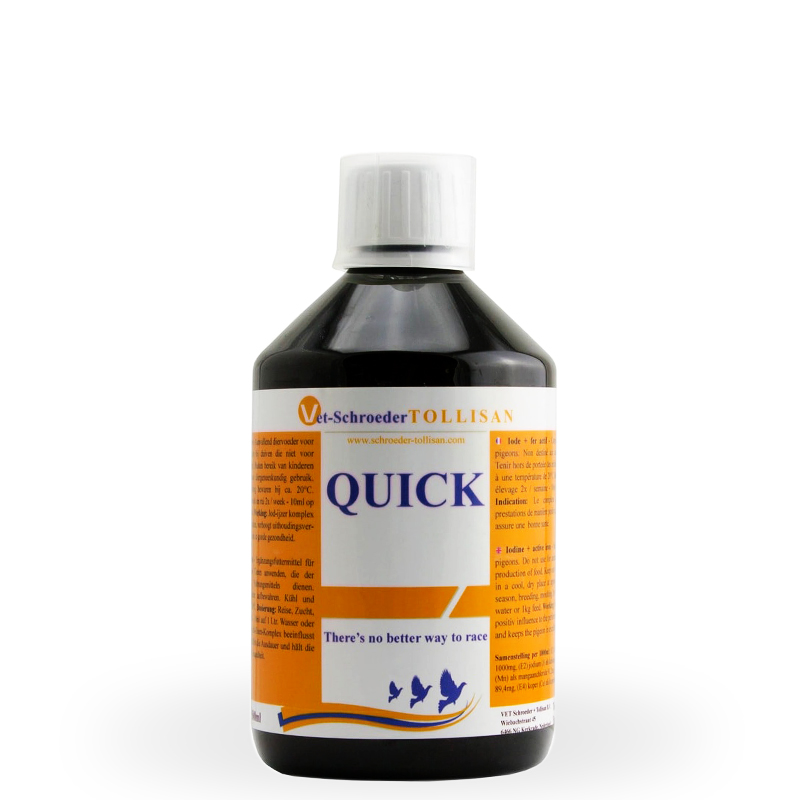 Supliment Pregătire Concurs, Schroeder-Tollisan, Quick TL 500ml -Vet Schroeder + Tollisan, energie & rezistență
