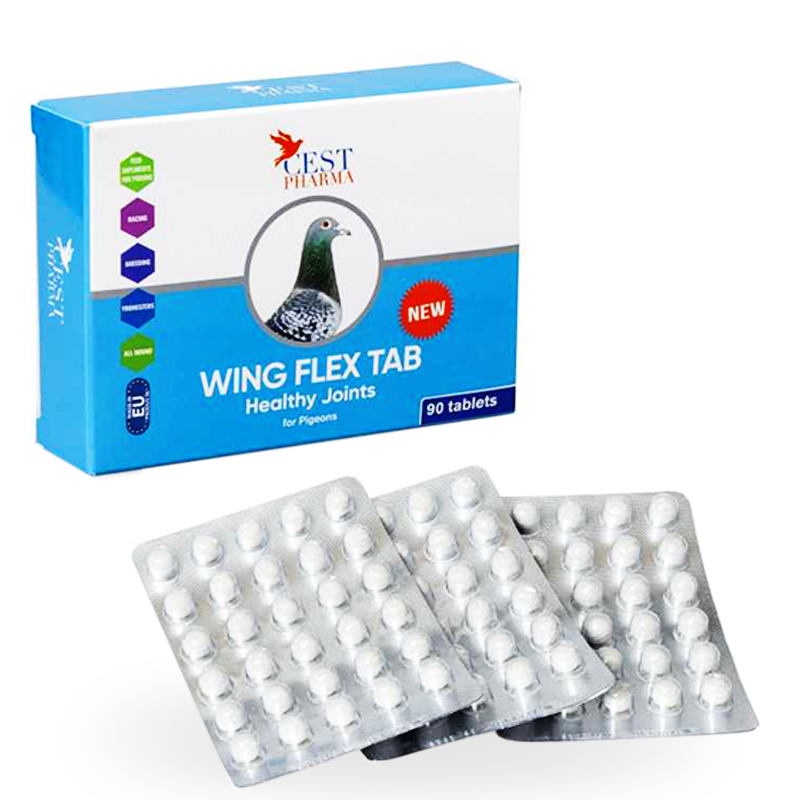 Supliment Recuperare Concurs, Cest Pharma, WING FLEX 3x30 TAB, 90 tablete, energie & rezistență