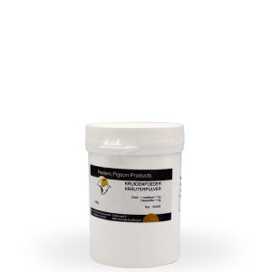 Supliment Metabolism, Dr. Peeters, Kruidenpoeder / Kräuterpulver (100 g)   Pulbere naturală din plante pentru porumbei, produs naturist