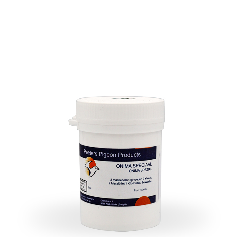 Supliment Pregătire Concurs, Dr. Peeters, Onima Special – Energie pură și poftă de mâncare maximă, 50 g, energie, imunitate & rezistență