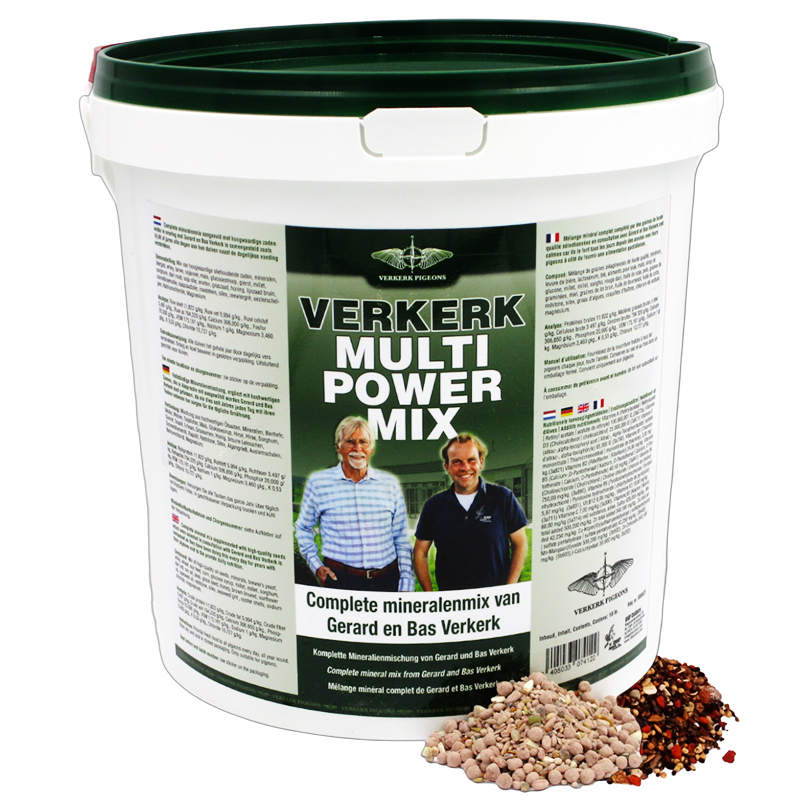 Grit & Minerale, DHP Cultura, VERKERK MULTI POWER MIX 10L DHP, 10 kg